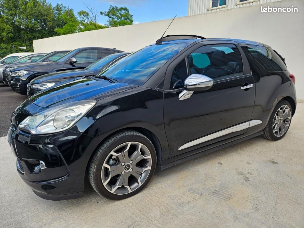 Citroën DS3 cabriolet noire SportChic en vente à Nîmes
